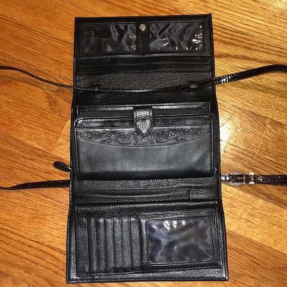 Brighton large wallet / small shoulder strapped purse - Picture 4 of 14